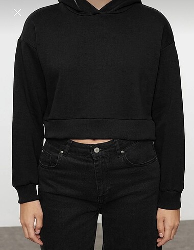 l Beden Trendyol polarlı sweatshirt