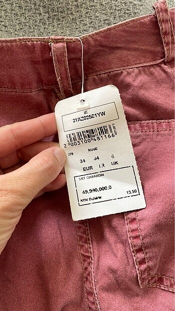 xs Beden pembe Renk Pembe Short