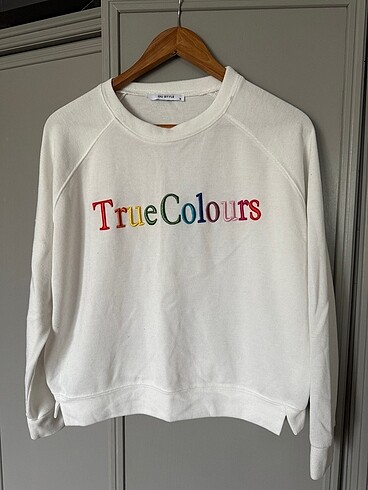 gökkuşağı sweatshirt xs/s qu style