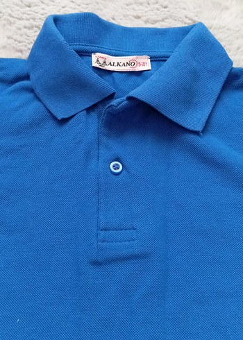 U.S Polo Assn. Erkek Çocuk Mavi Kısa Kollu Polo Tişört