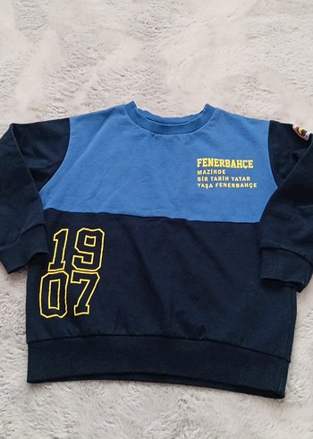 Fenerbahçe Baskılı Erkek Çocuk Sweatshirt
