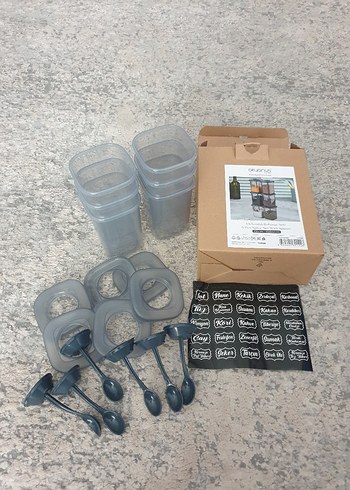 6'lı Baharatlık Seti - - Görsel 2