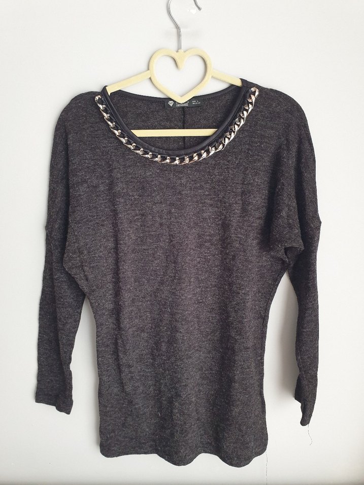 Zincir Detaylı triko - Görsel 2