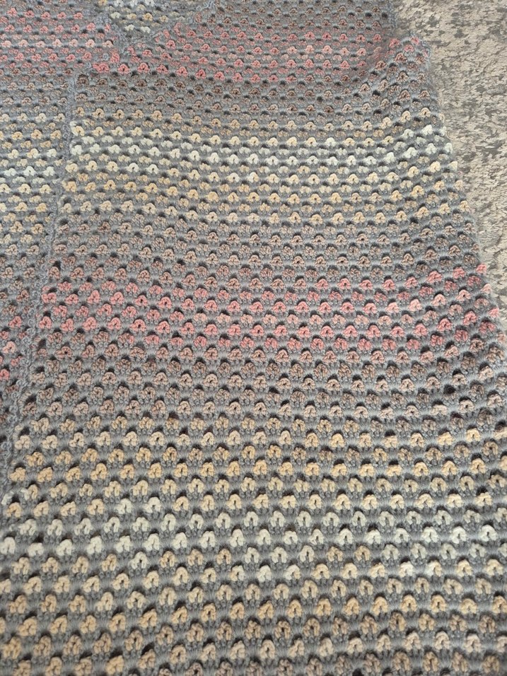 Gri Örgü Kadın Yelek buyuk beden - Görsel 2