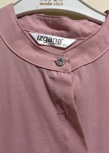 Pembe Uzun Kollu Piliseli tunik - Görsel 5