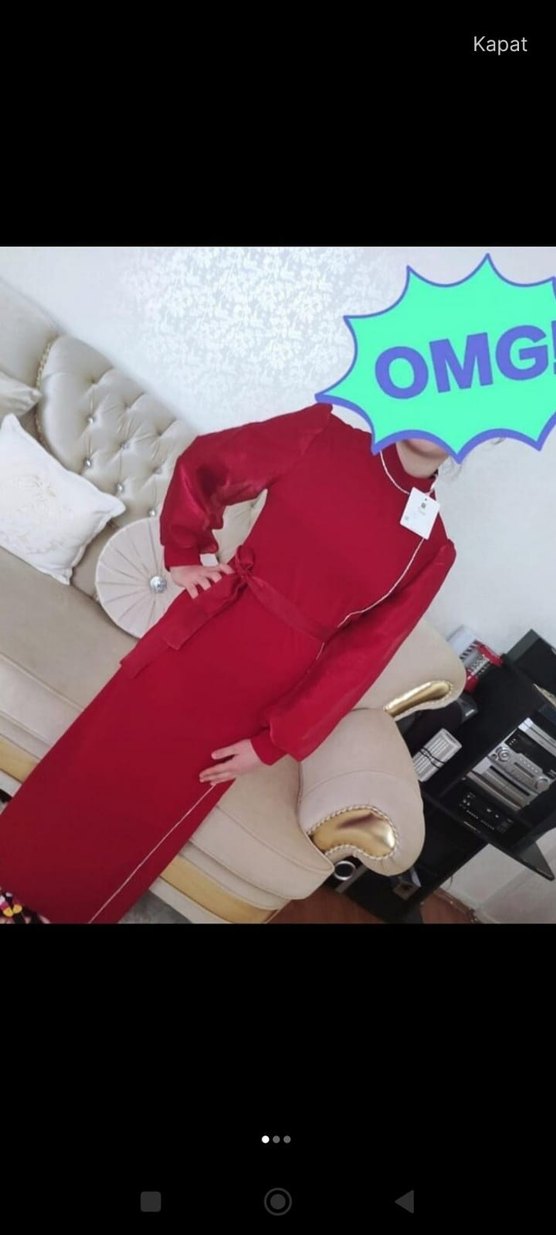 uzun elbise - Görsel 2