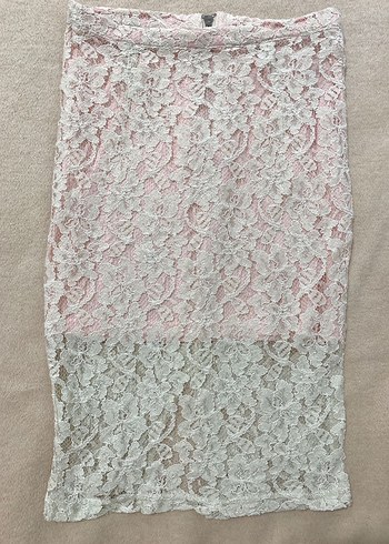 Forever21 Dantelli Kalem Etek - Görsel 2