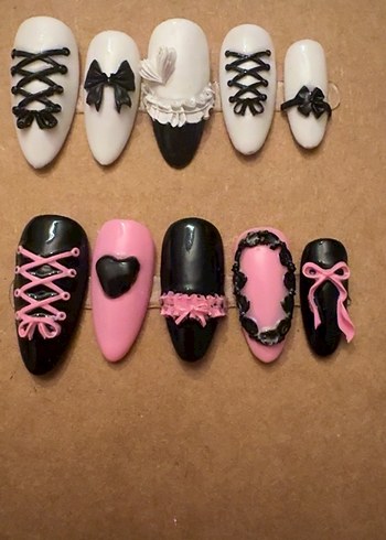 indirimli s beden coquette jel tırnak seti - Görsel 2