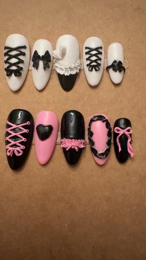 indirimli s beden coquette jel tırnak seti - Görsel 2