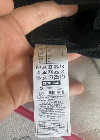 Velcro Bantlı Siyah Deri Motosiklet Dizliği - Görsel 5