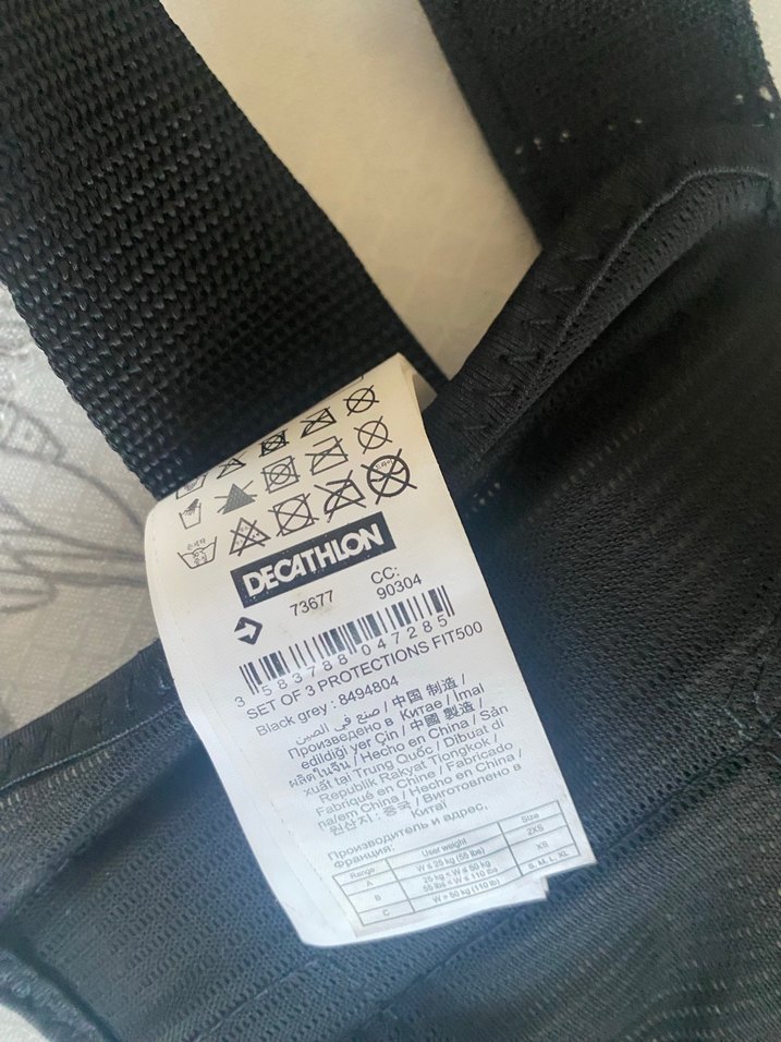 Velcro Bantlı Siyah Deri Motosiklet Dizliği - Görsel 3