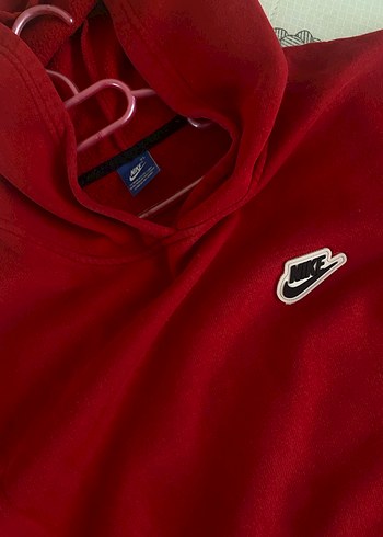 Koyu Kırmızı Erkek Kapüşonlu Sweatshirt - Görsel 2