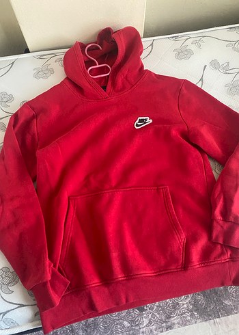 Koyu Kırmızı Erkek Kapüşonlu Sweatshirt - Görsel 4