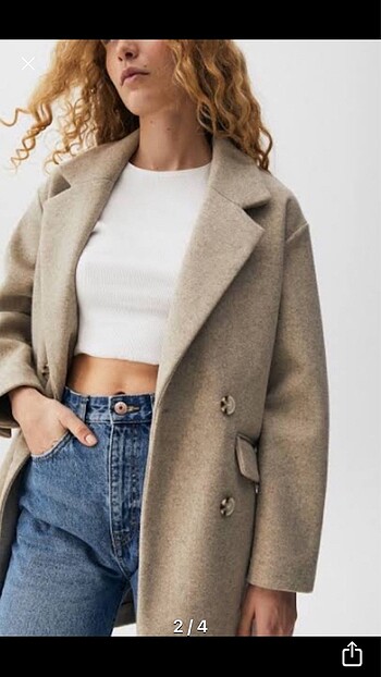 s Beden Pull&Bear Kruvaze Kaban