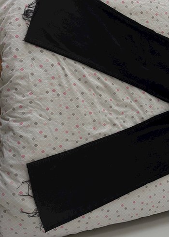 Zara trf wide leg yüksek bel antrasit jean - Görsel 3