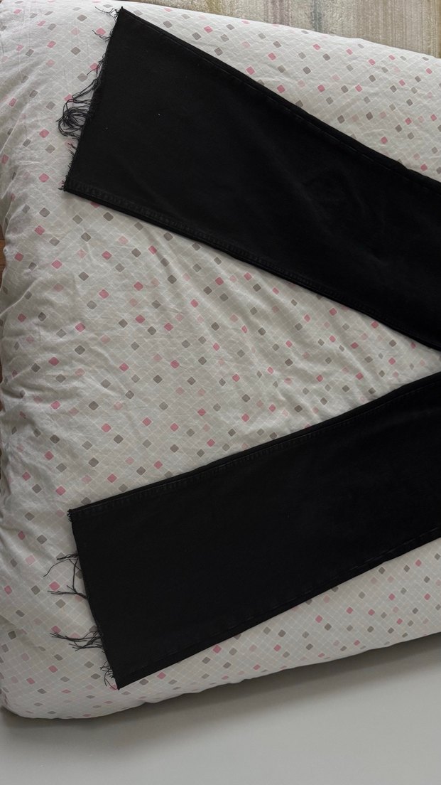 Zara trf wide leg yüksek bel antrasit jean - Görsel 3