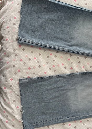 Zara trf wide leg yüksek bel jean - Görsel 2