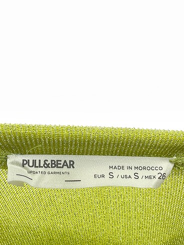 s Beden yeşil Renk Pull and Bear Mini Etek %70 İndirimli.