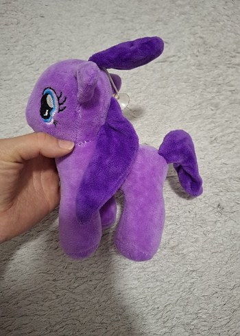 Mor Renkli Peluş Oyuncak - Görsel 2