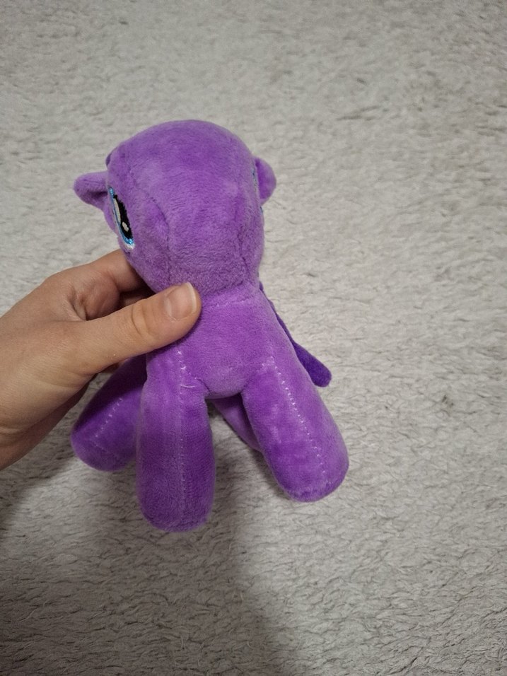 Mor Renkli Peluş Oyuncak - Görsel 3