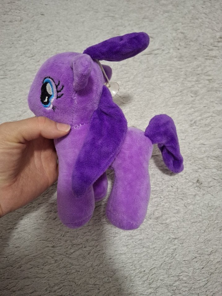 Mor Renkli Peluş Oyuncak - Görsel 2