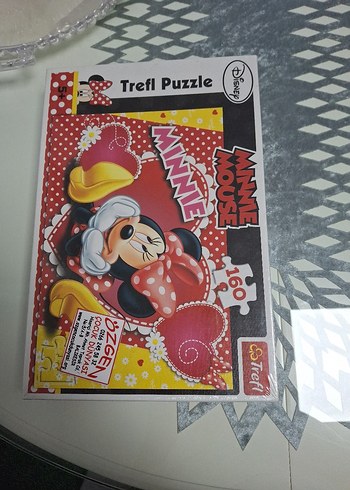 160 Parça Minnie Mouse Çocuk Puzzle - Görsel 3