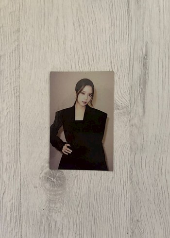 BLACKPINK THE ALBUM JISOO PHOTOCARD
