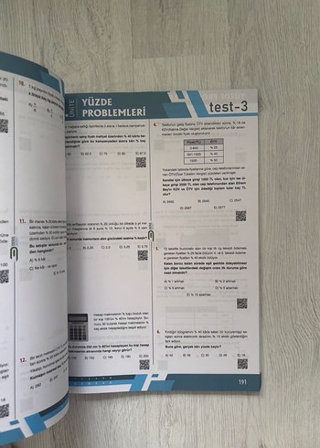 TYT Matematik Soru Bankası