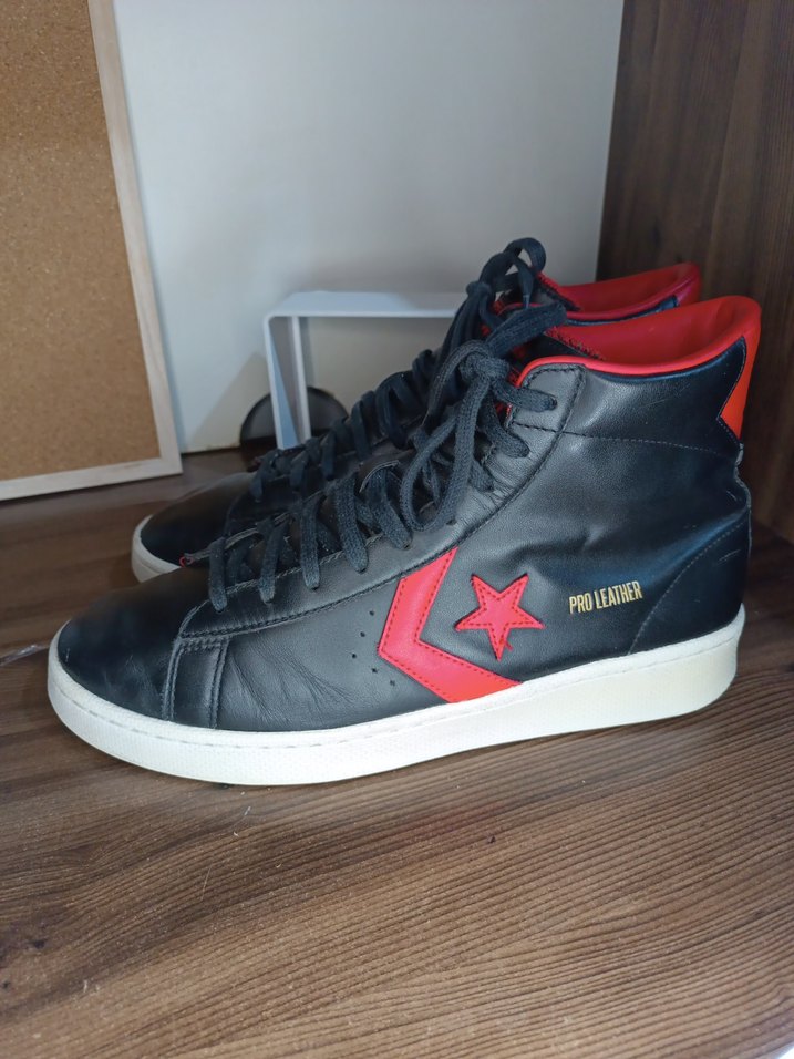 orjinal deri Converse erkek ayakkabı - Görsel 5