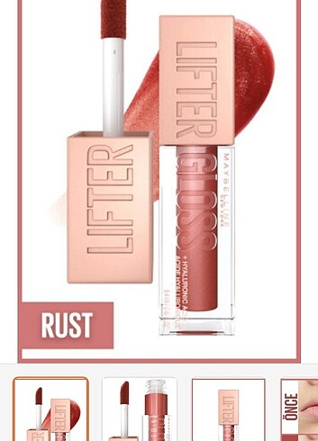 Maybelline Lifter Gloss Rust