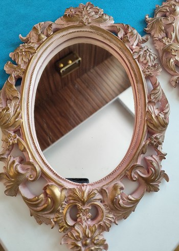 ..putra.j Parlak Oval Ayna Seti - Görsel 4