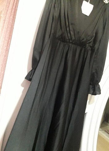 Uzun  yeni etiket abiye.tarz   abiye elbise - Görsel 5