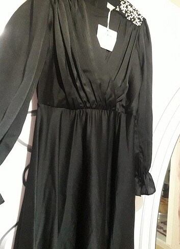 Uzun  yeni etiket abiye.tarz   abiye elbise - Görsel 6