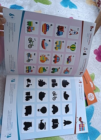  Çocuk akademi dikkat seti