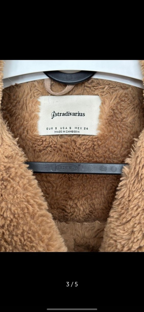 Kahverengi Süet Kürklü Kadın Ceket - Görsel 3