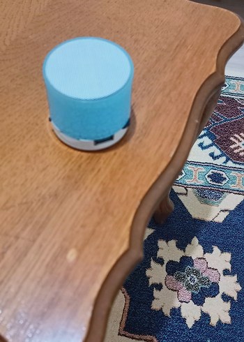 Renkli Mavi Mini Bluetooth Hoparlör - Görsel 2