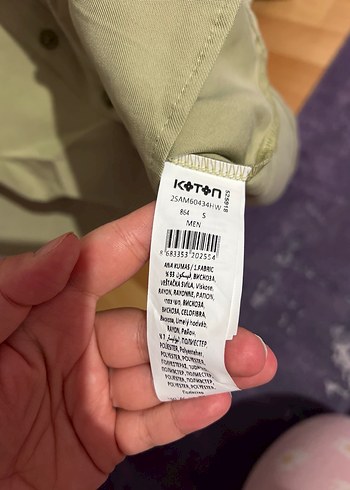 Erkek Keten Gömlek - Görsel 6