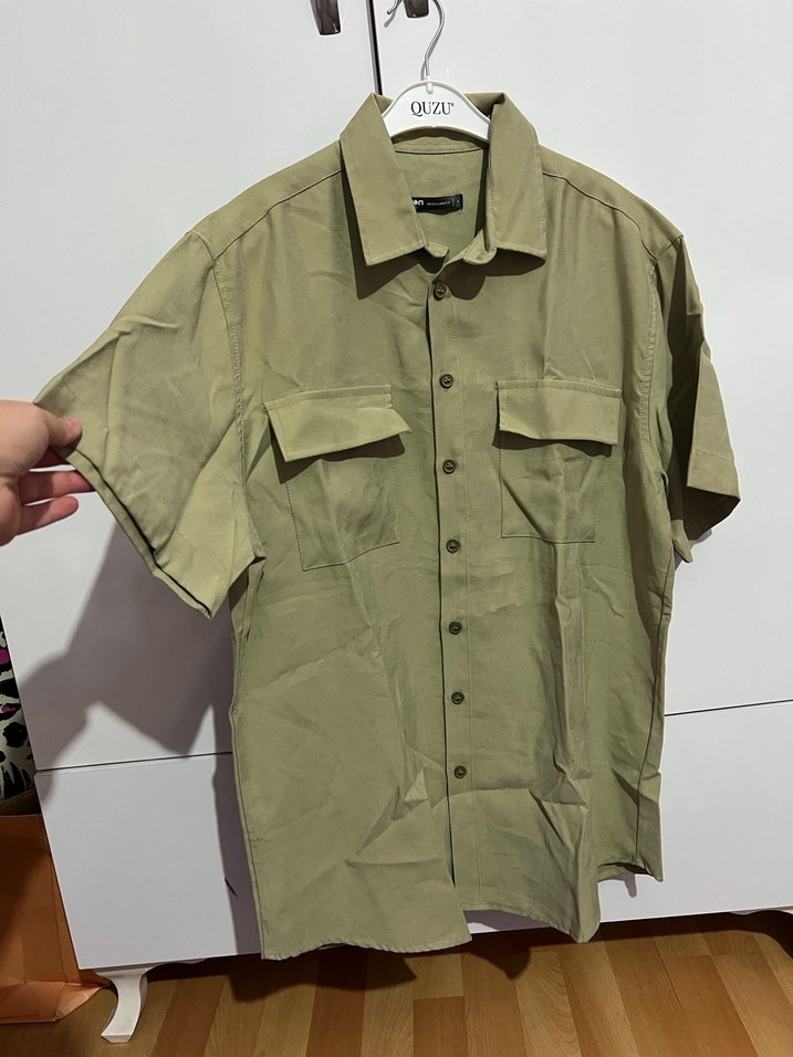 Erkek Keten Gömlek - Görsel 2