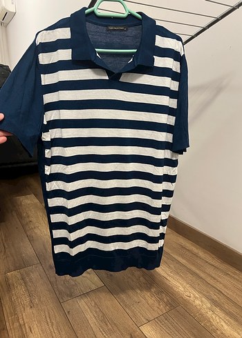 Çizgili Erkek Polo Tişört - Görsel 2