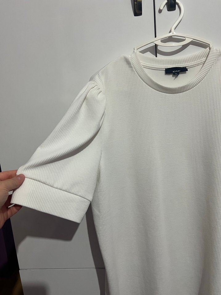 Kadın Karpuz Kollu Bluz - Görsel 3