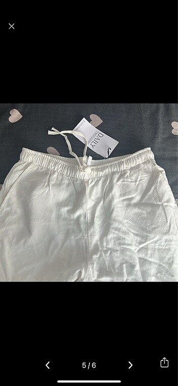Stradivarius keten pantolon