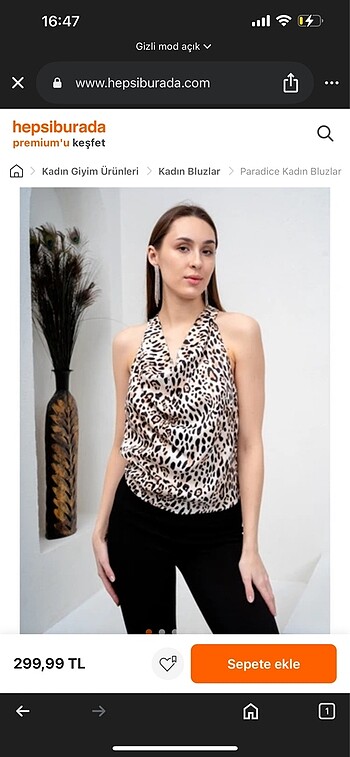 Zara leopar bluz