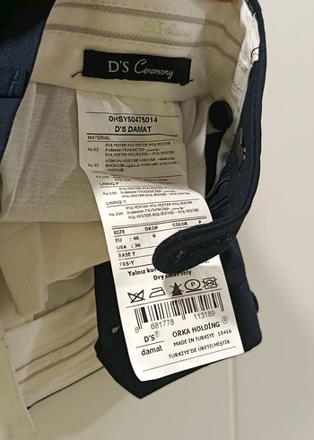 D'S Damat  Gri Erkek Takım Elbise - Görsel 8