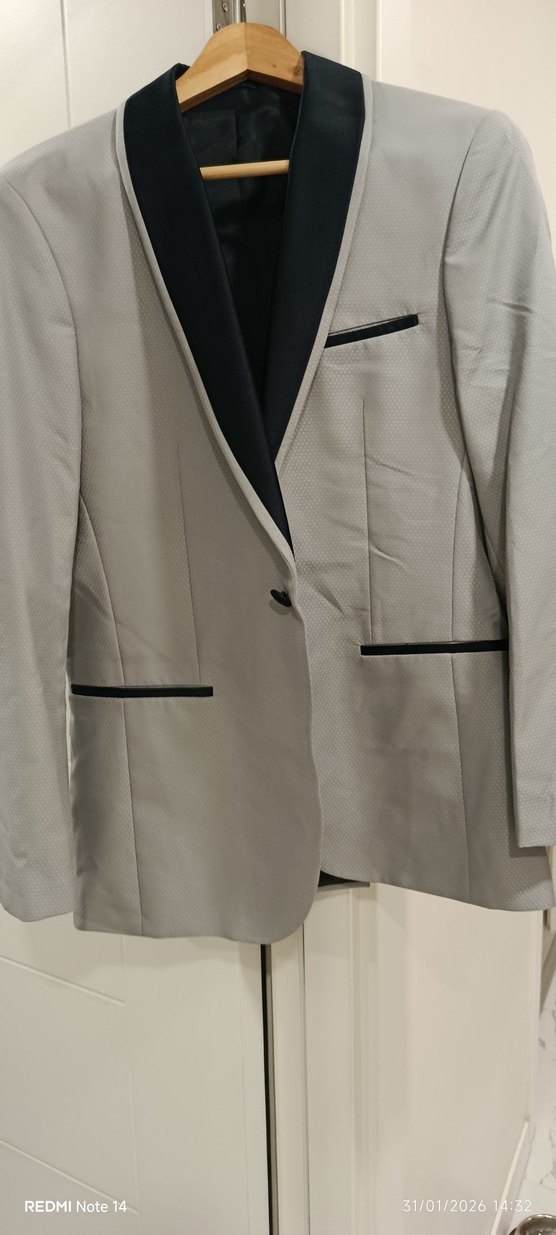 D'S Damat  Gri Erkek Takım Elbise - Görsel 2