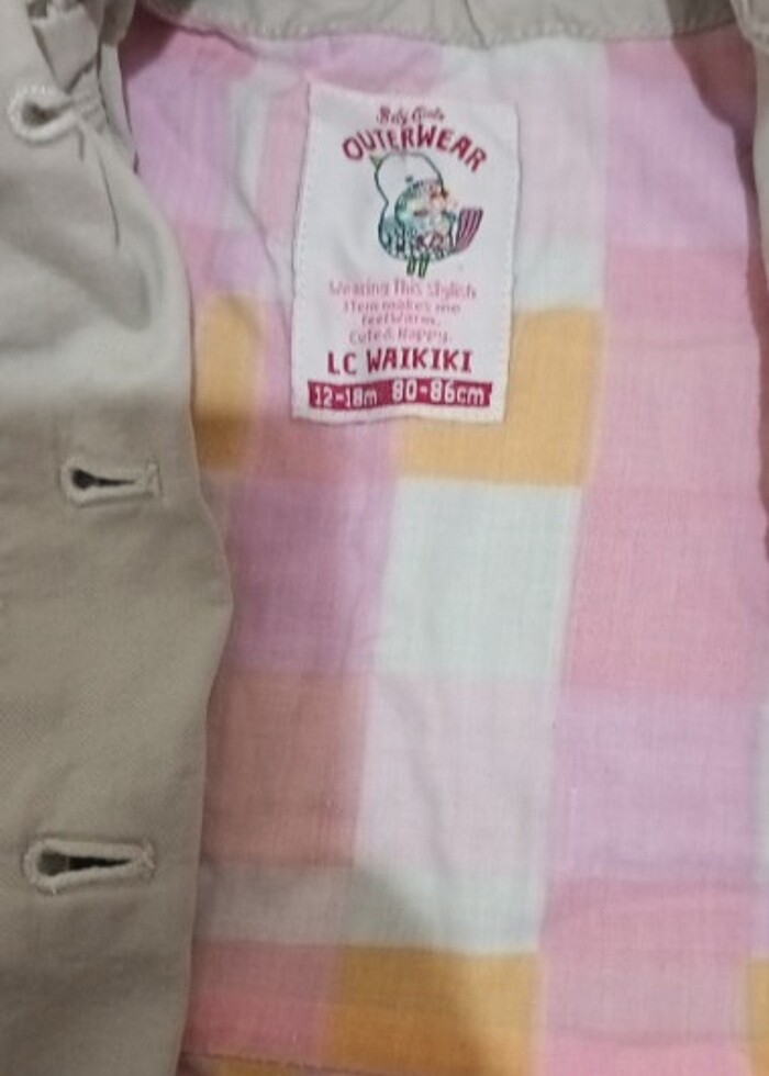 Mevsimlik trenckot  - Görsel 2