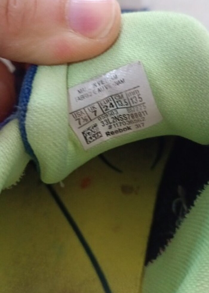 Reebook çocuk ayakkabısı  - Görsel 4