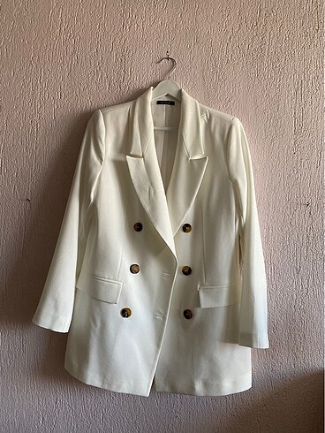 BEYAZ BLAZER CEKET