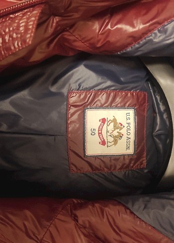 Parlak Bordo Unisex Kışlık Mont Kapüşonlu - Görsel 3