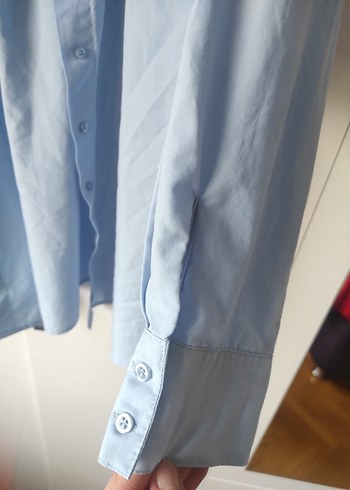 Mavi Kadın Gömlek - Görsel 4