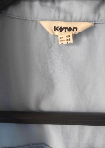 Mavi Kadın Gömlek - Görsel 3